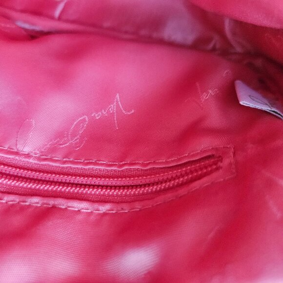 Vera Bradley Confetti Stripe Pebbled PVC Crossbody Handbag - Picture 11 of 13